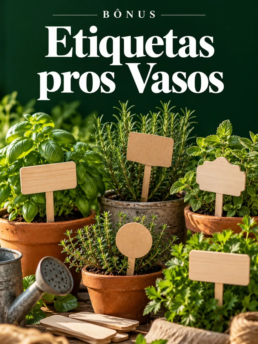 Capa do bônus Etiquetas pros Vasos